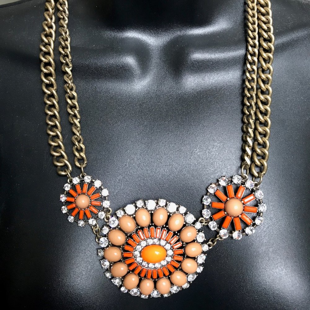 J. Crew Brass Necklace